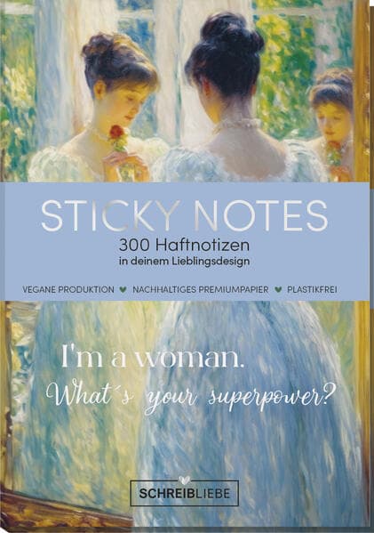Sticky Notes-Woman