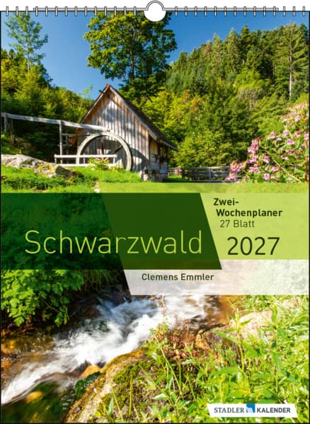 Zwei-Wochenplaner Schwarzwald 2027