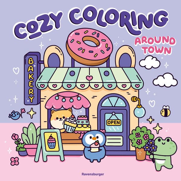 Cozy Coloring - Around Town