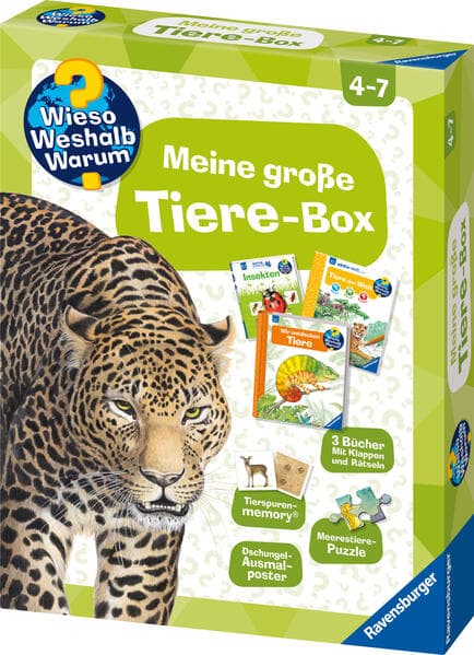Wieso? Weshalb? Warum? - Meine große Tiere-Box