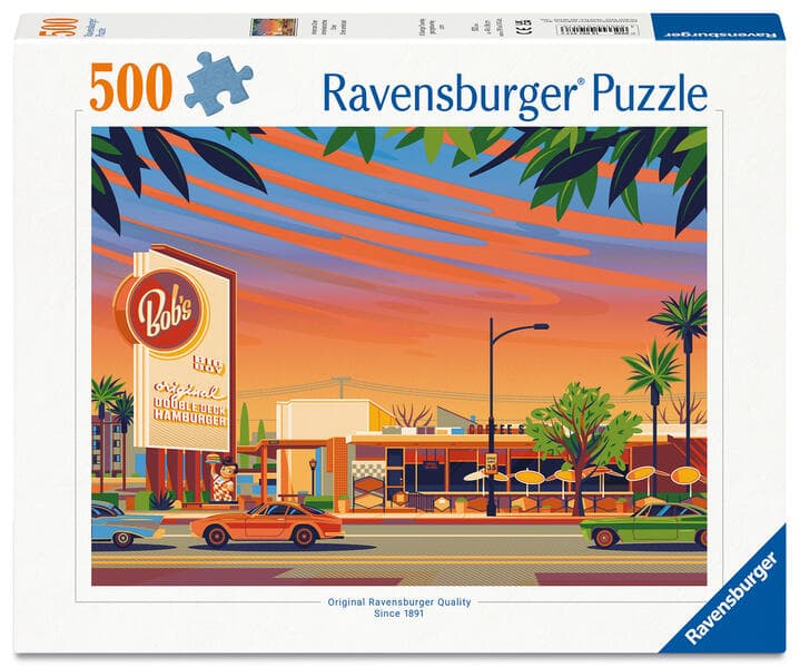 Erwachsenenpuzzle 500 Teile - Amerikanisches Diner