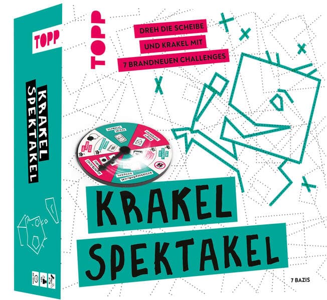 Krakel-Spektakel - Dreh die Scheibe und krakel mit 7 brandneuen Challenges