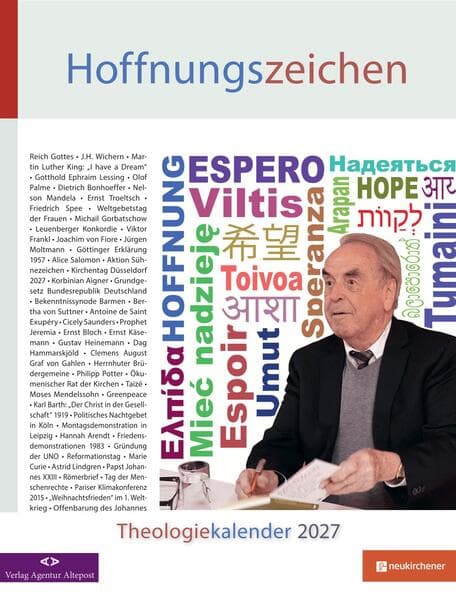 Hoffnungszeichen - Theologiekalender 2027