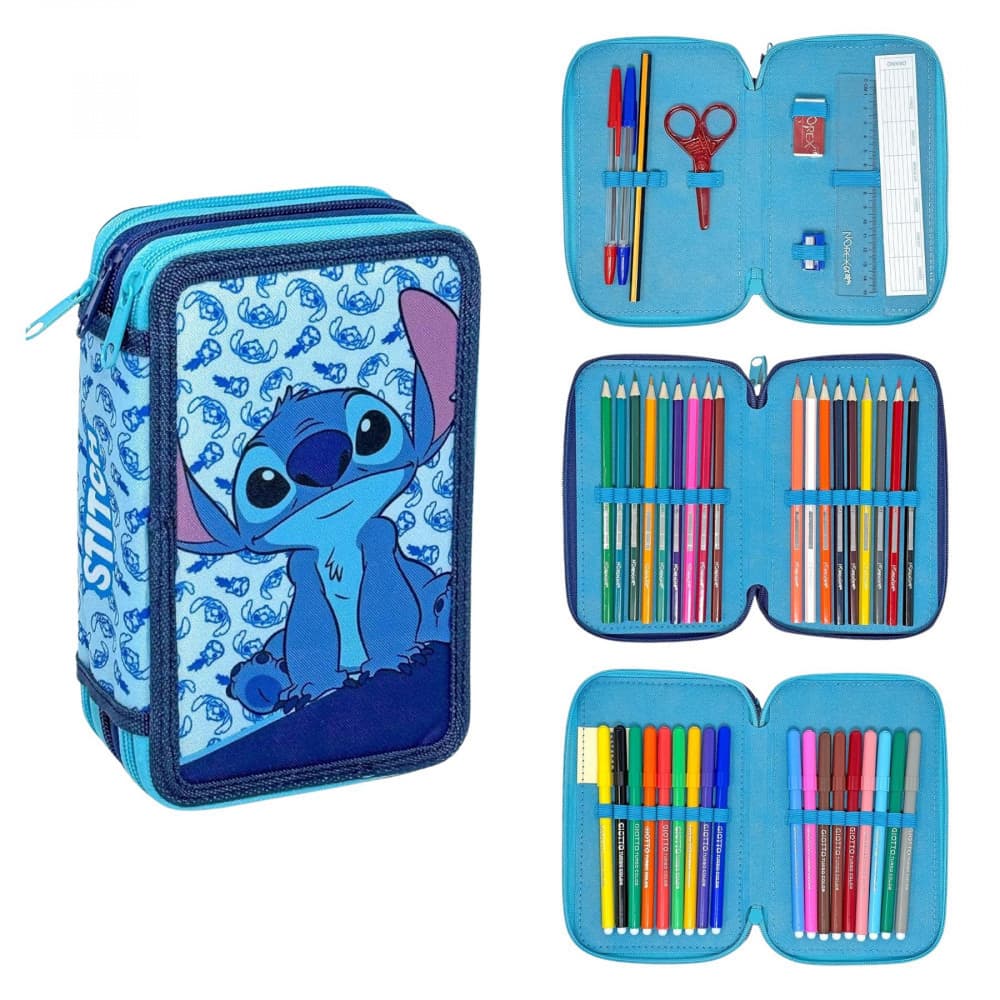 Gefuellter Koffer "Lilo und Stitch" - 44-teilig