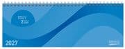 Tischkalender quer Professional Colourlux 2027 blau