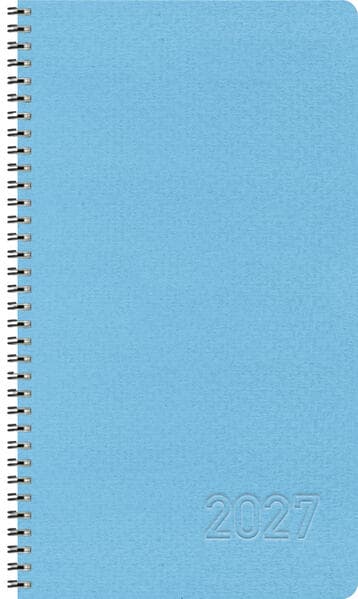 Taschenkalender Wochentimer Small Blau 2027