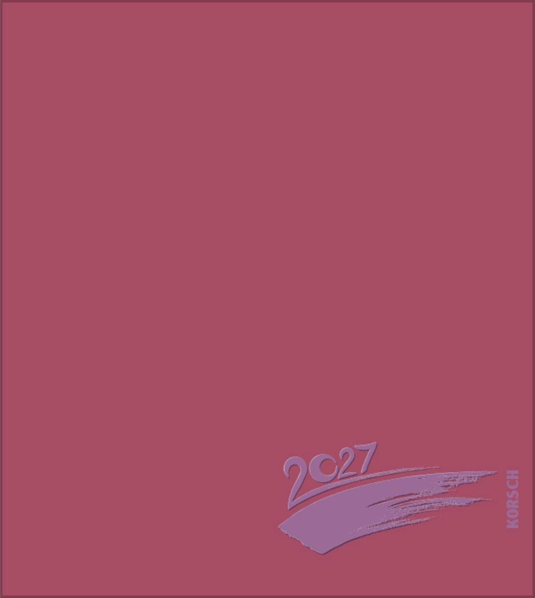 Foto-Malen-Basteln Bastelkalender bordeaux 2027