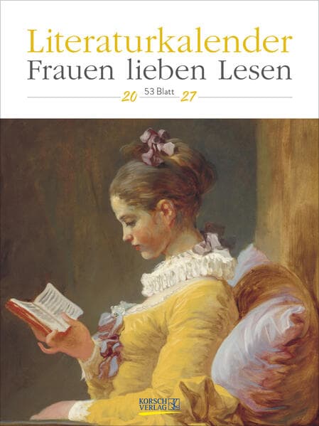 Literaturkalender Frauen lieben Lesen 2027