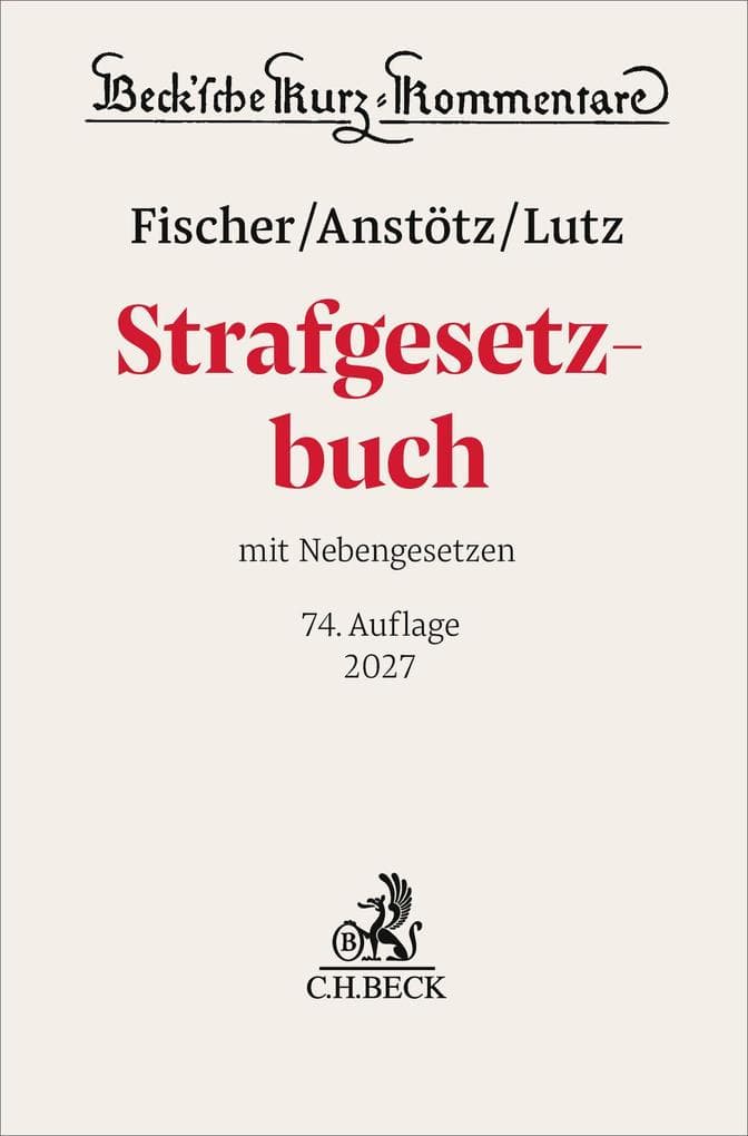 Strafgesetzbuch. StGB