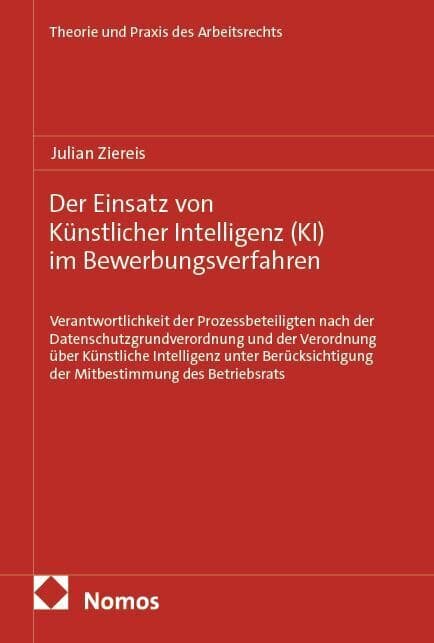 Der Einsatz von Künstlicher Intelligenz (KI) im Bewerbungsverfahren