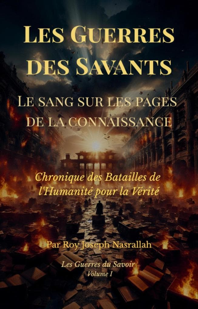 Les Guerres des Savants Le sang sur les pages de la connaissance (Les Guerres du Savoir - Une chronique des batailles de l'humanité pour la vérité, #1)