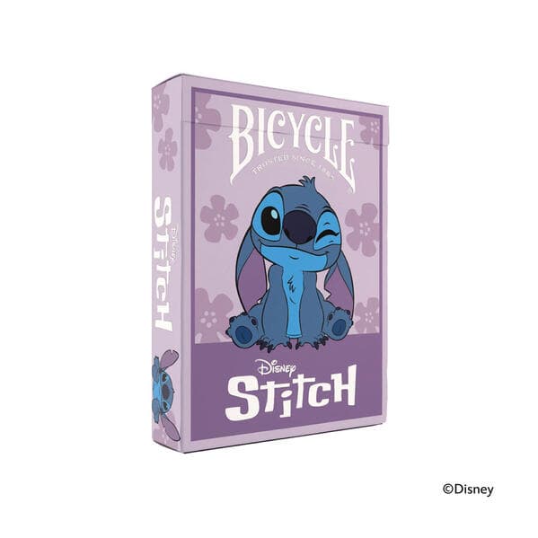 Bicycle® Disney Stitch Purple (Designer Spielkarten, Poker, Skat...)