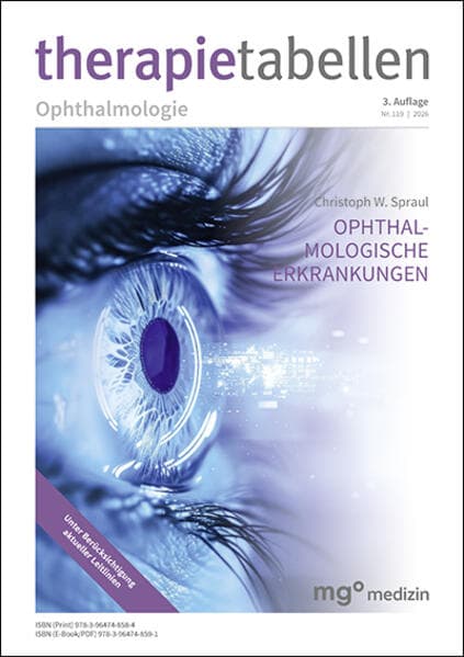 therapietabellen Ophthalmologie (3. Auflage)