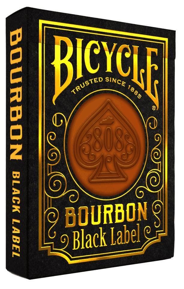 Bicycle® Bourbon Black Label (Designer Spielkarten, Poker, Skat...)