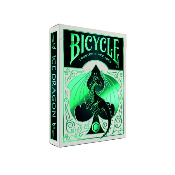 Bicycle® Ice Dragon (Designer Spielkarten, Poker, Skat...)