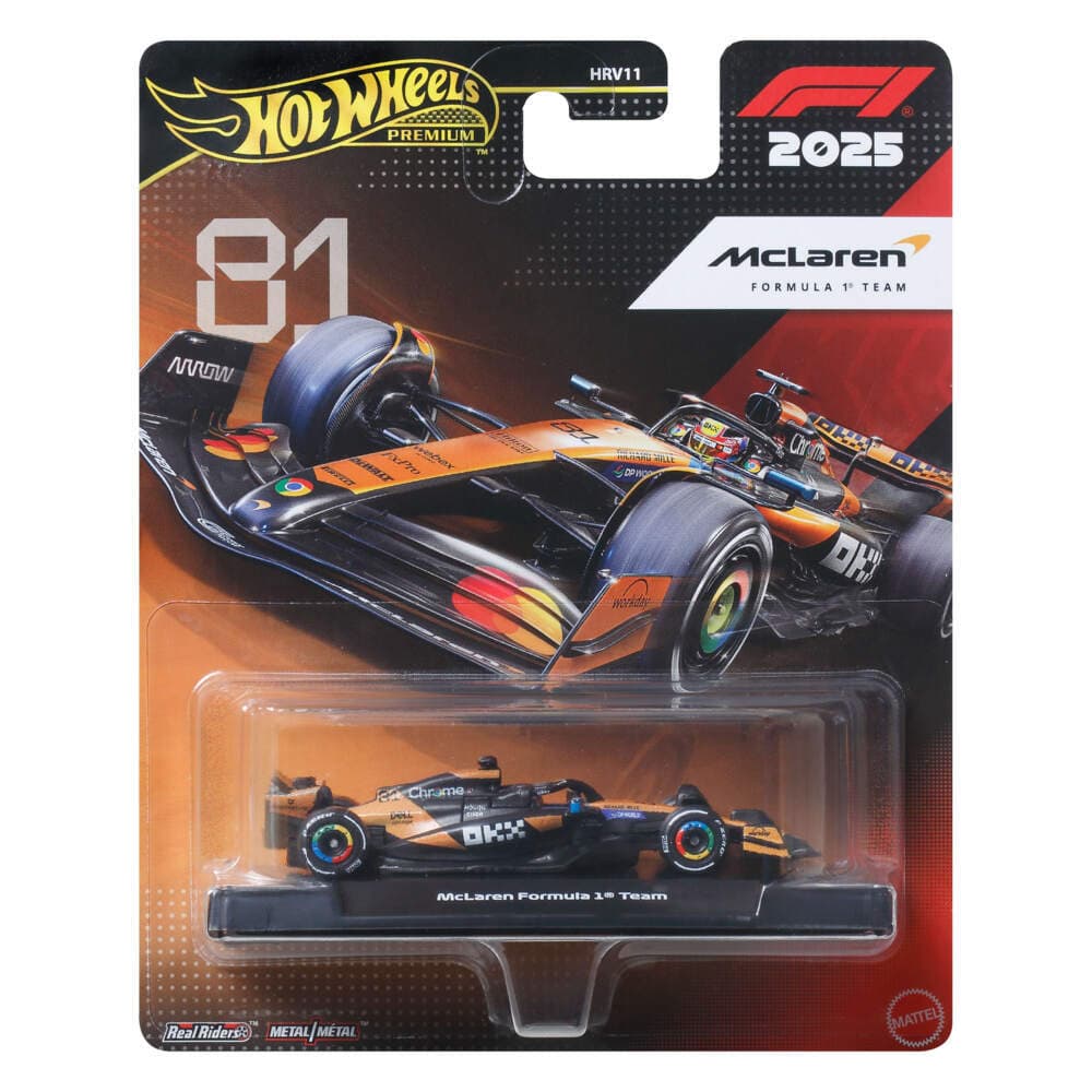 Hot Wheels Premium F1 - Team Mc Laren Driver 1