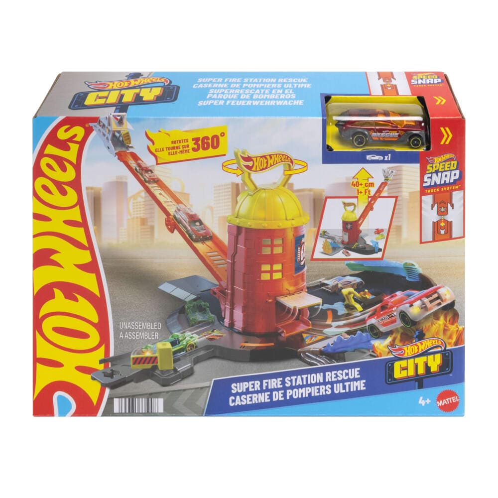 Hot Wheels City Super Feuerwehrwache