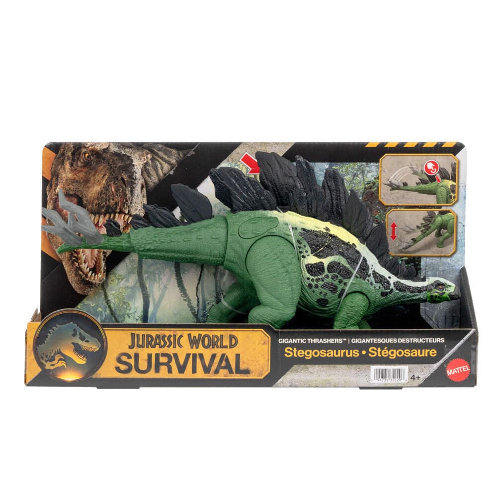 Jurassic World Gigantic Thrashers - Stegosaurus