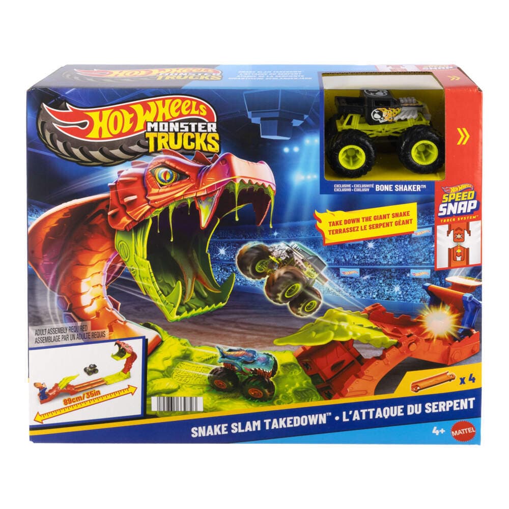 Hot Wheels Monster Trucks Gigantische Schlangenjagd