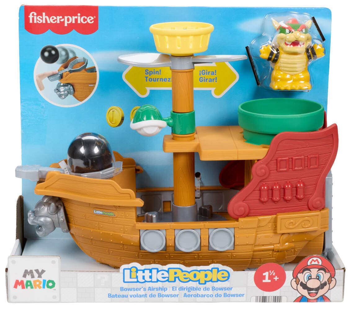 Fisher-Price Little People Super Mario BowserŽs Airship