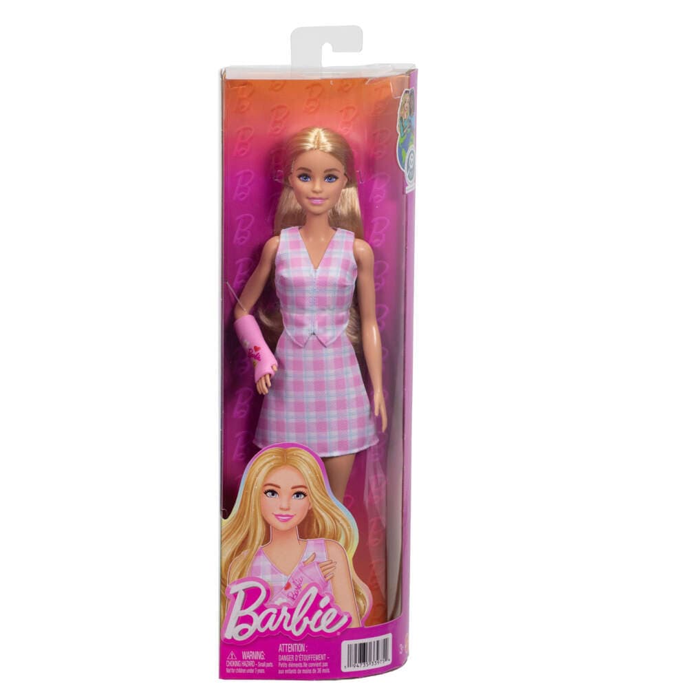 Barbie Fashionista mit Armgips.JJN56