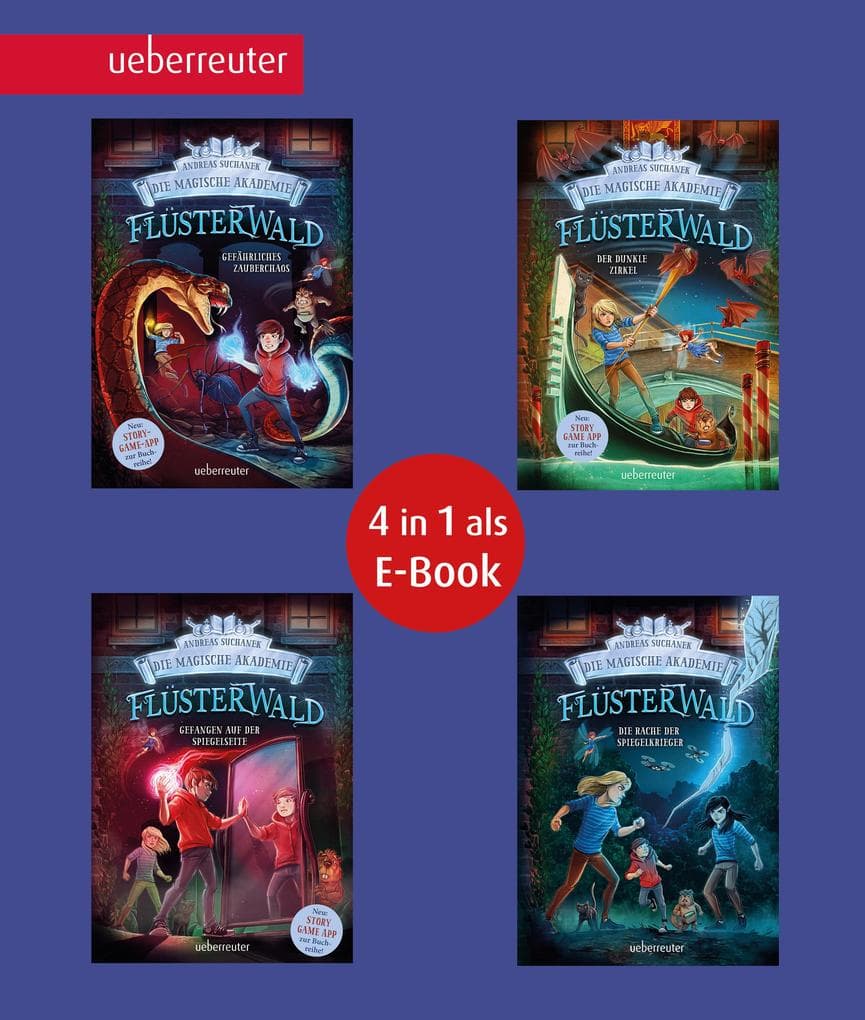 Flüsterwald - Die komplette 3. Staffel in 4 Bänden (Bundle)