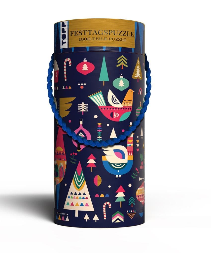 Weihnachts-Puzzle: Festliche Stimmung - 1.000 Teile
