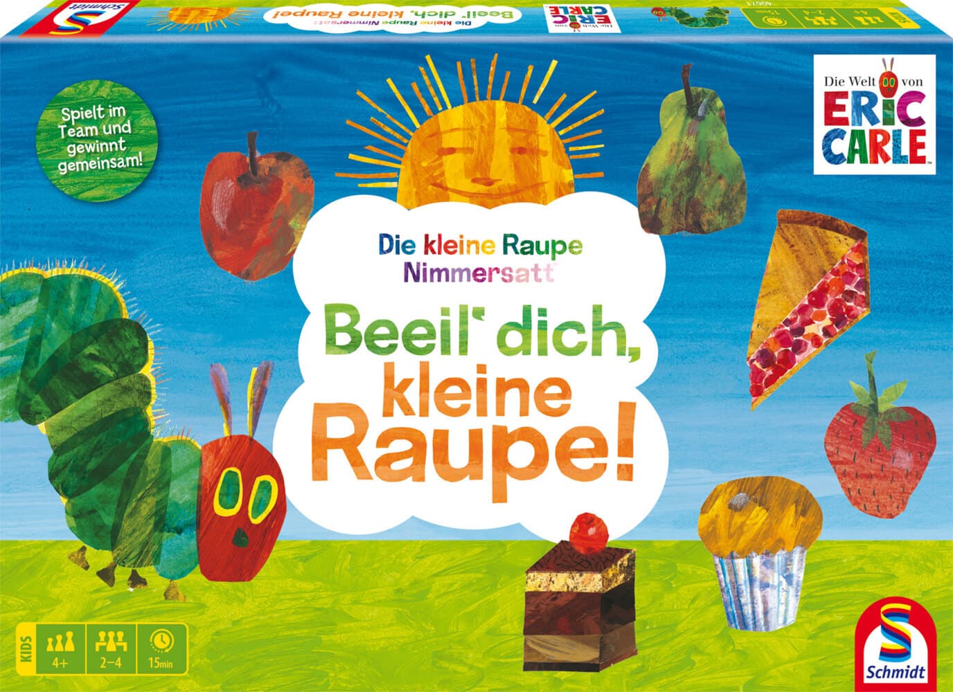 Die kleine Raupe Nimmersatt, Beeil dich, kleine Raupe!