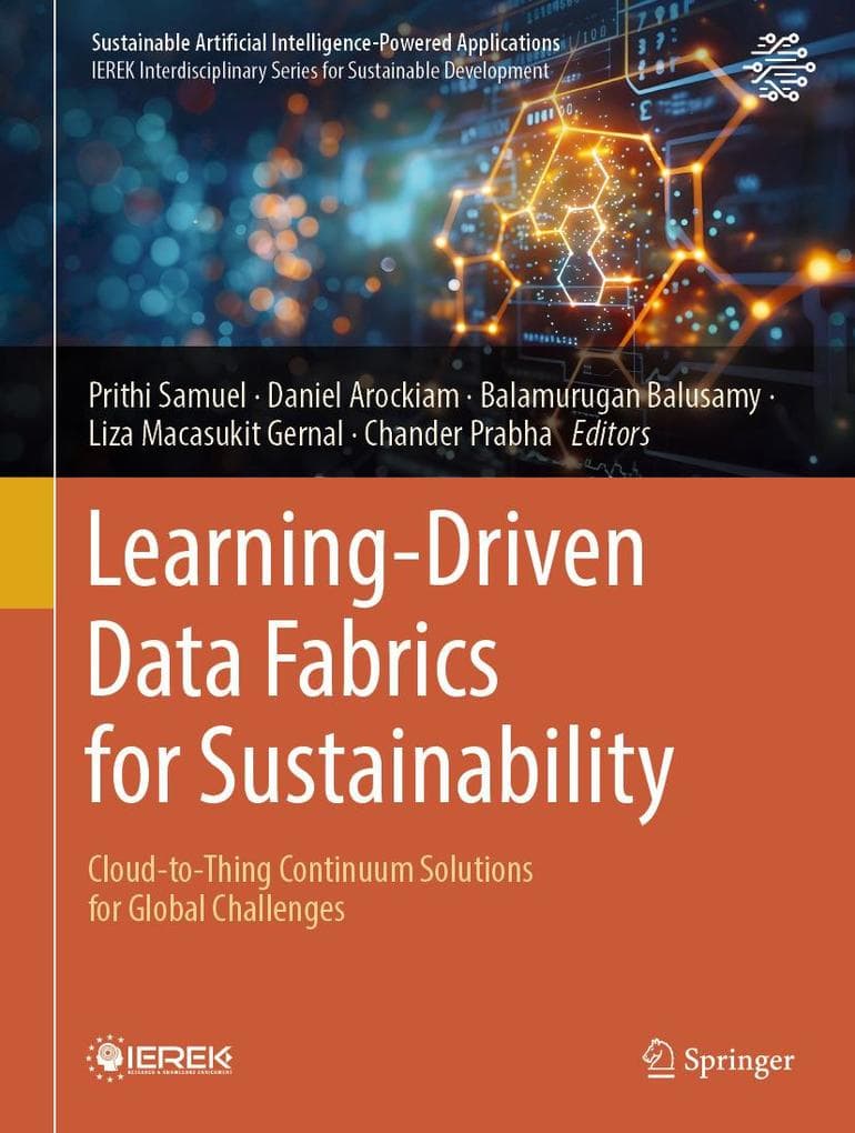 Learning-Driven Data Fabrics for Sustainability