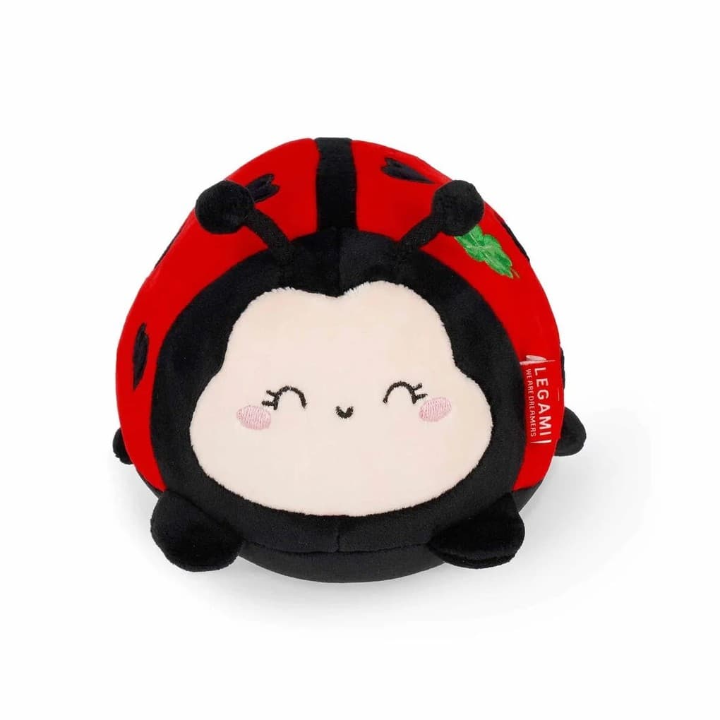 Legami Plüschtier Ladybug - Mini Super Soft!, Marienkäfer