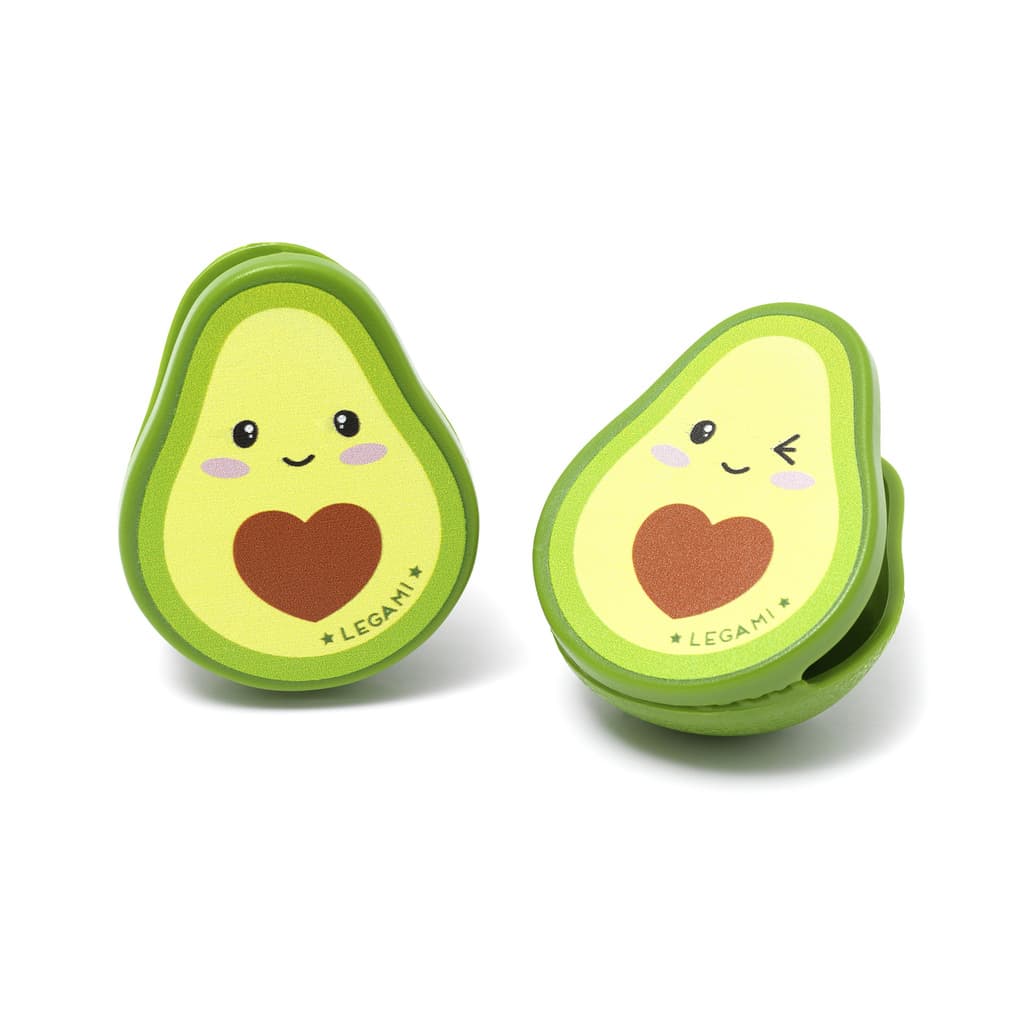 Bag Clips - Set Of 4 Bag Clips - Avocado