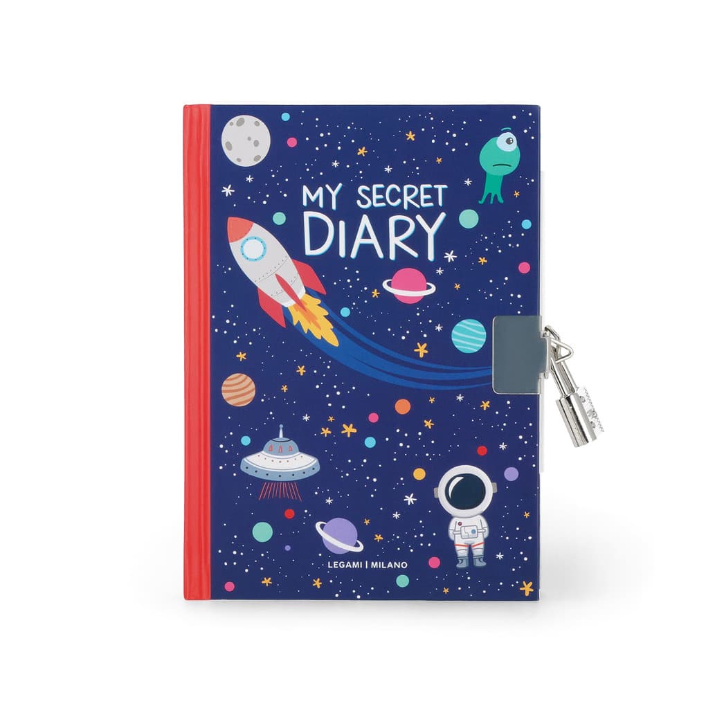 My Secret Diary - Secret Diary With Padlock - Space