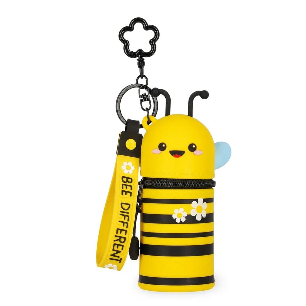 Legami Münztasche mit Schlüsselanhänger Bee - Mini Kawaii, Biene