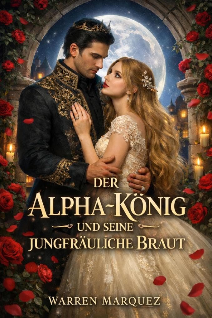 Der Alpha-König und seine jungfräuliche Braut (Ein verfluchter Alpha und seine wahre, vorherbestimmte Gefährtin - eine Werwolf-Romanze, #1)