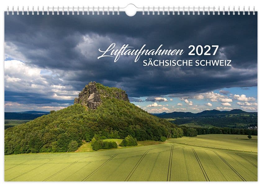 Kalender Sächsische Schweiz Luftaufnahmen 2027