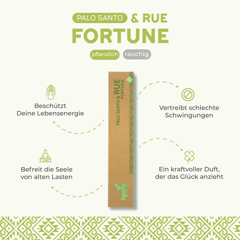 Palo Santo & Weinraute Räucherstäbchen