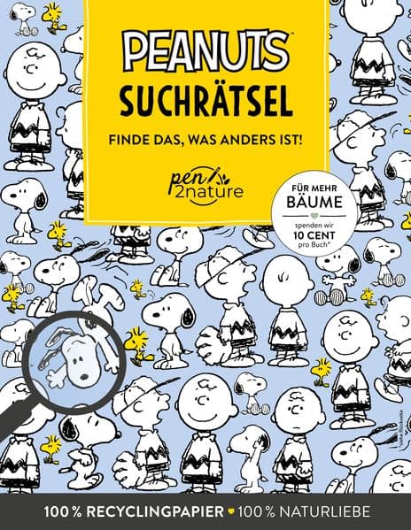 Suchrätsel Peanuts