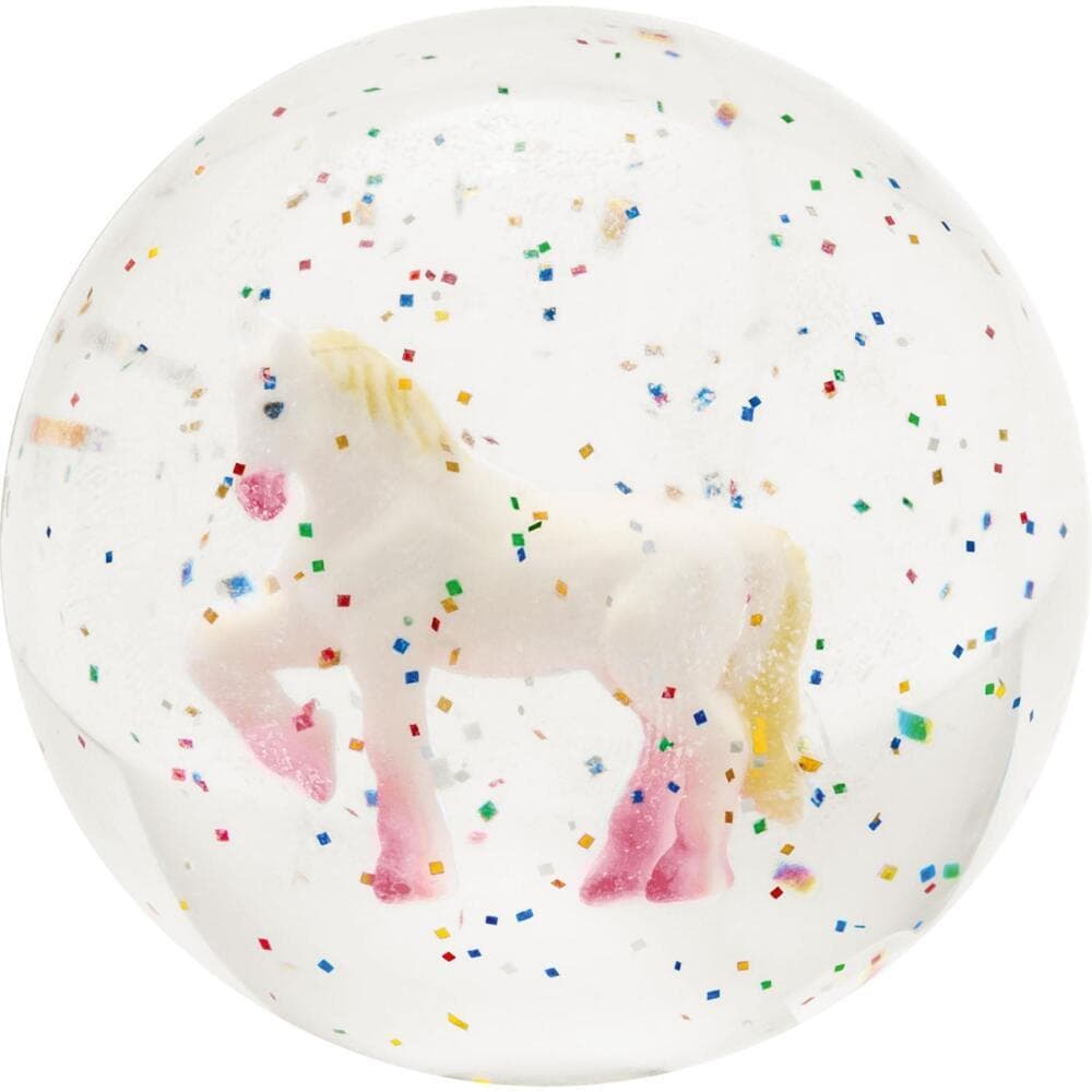 Glitzerflummi Motiv "Einhorn"