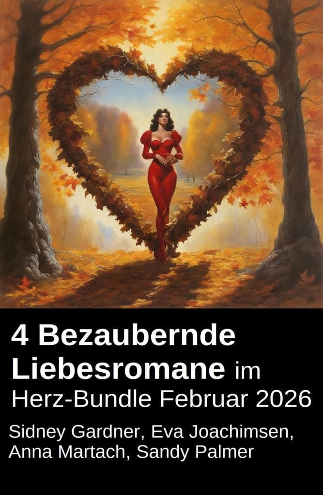 4 Bezaubernde Liebesromane im Herz-Bundle Februar 2026