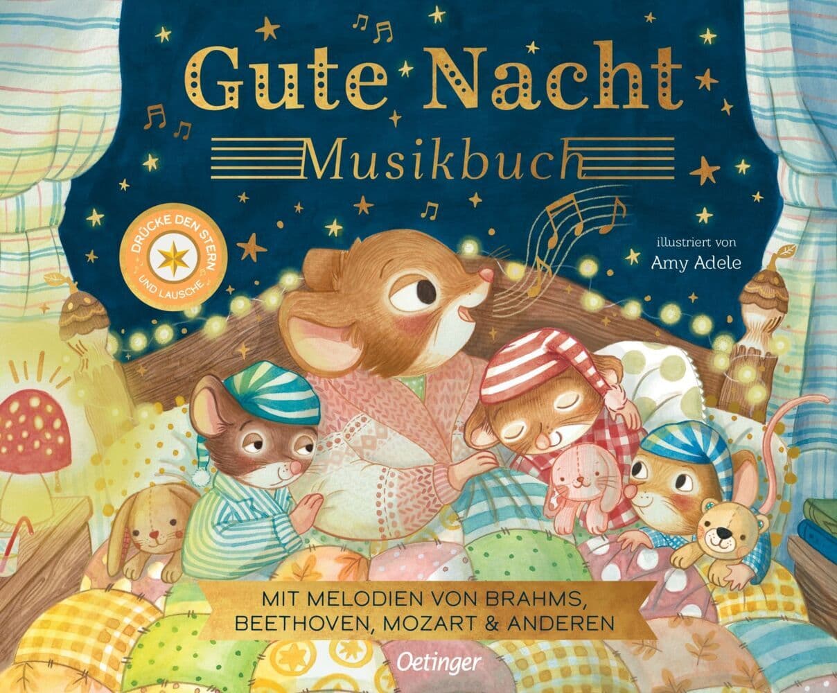 Gute Nacht - Musikbuch