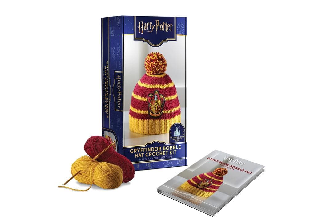 Harry Potter: Gryffindor Pom-Pom Beanie Crochet Kit