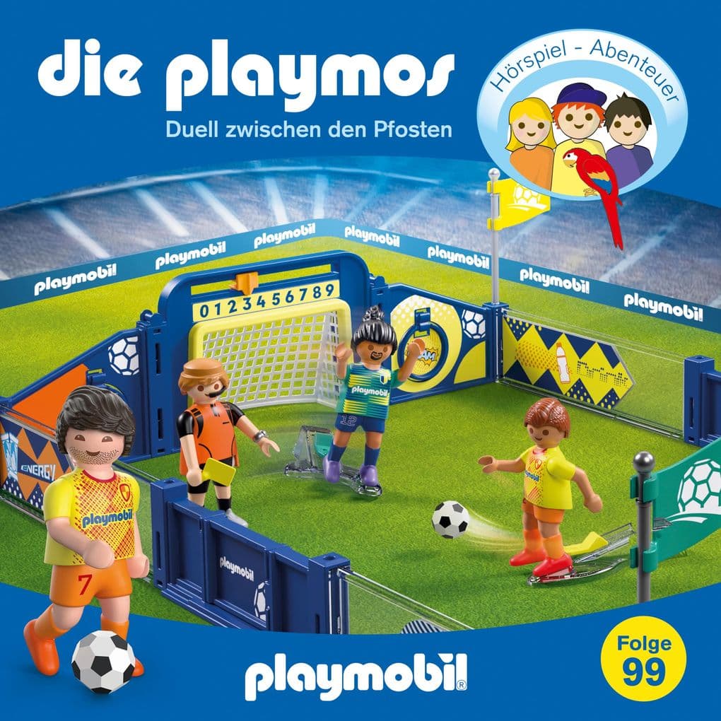 Duell zwischen den Pfosten