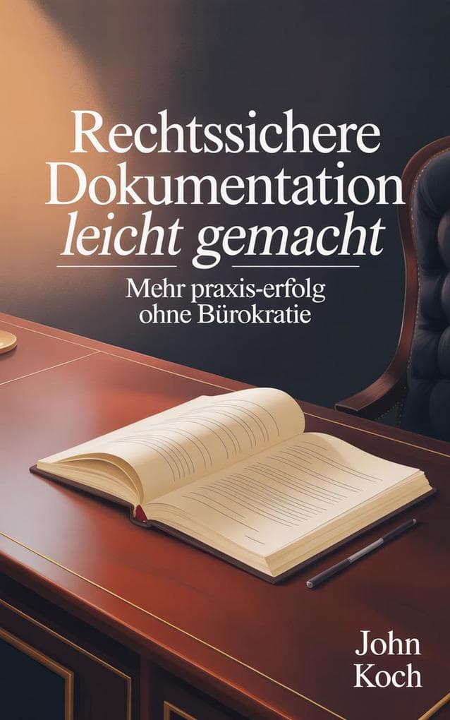 Rechtssichere Dokumentation leicht gemacht