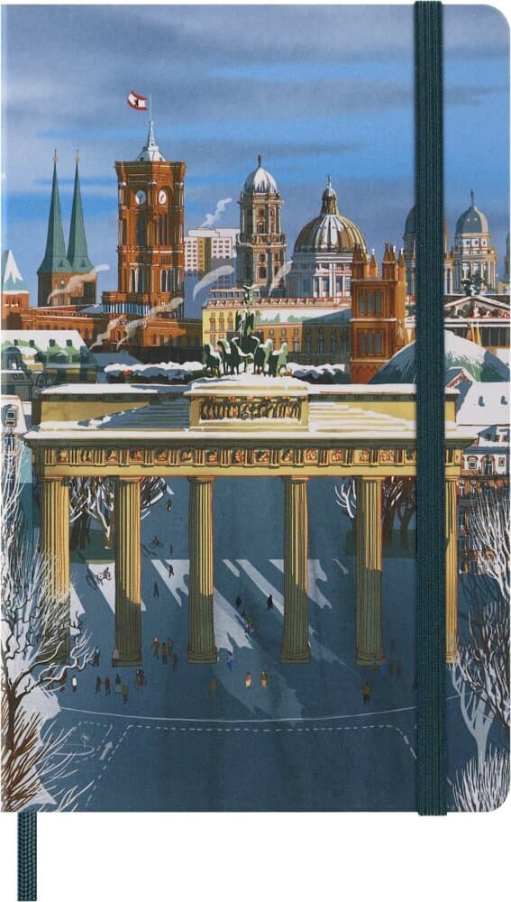 Moleskine I AM the city Berlin Notizbuch limitierte Ausgabe, L/A5, liniert, fester Einband