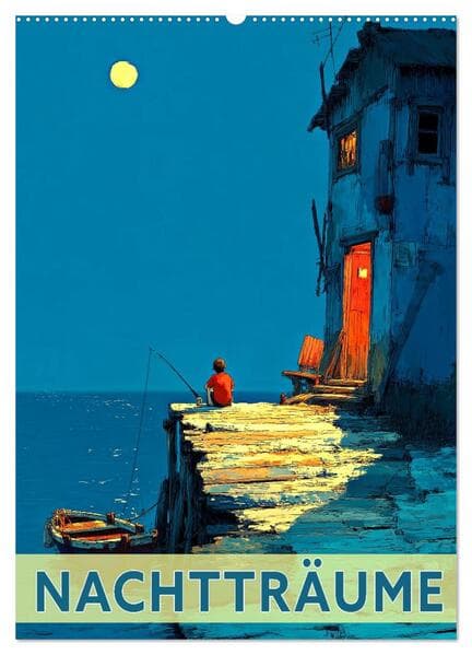 Nachtträume (Wandkalender 2027 DIN A2 hoch), CALVENDO Monatskalender