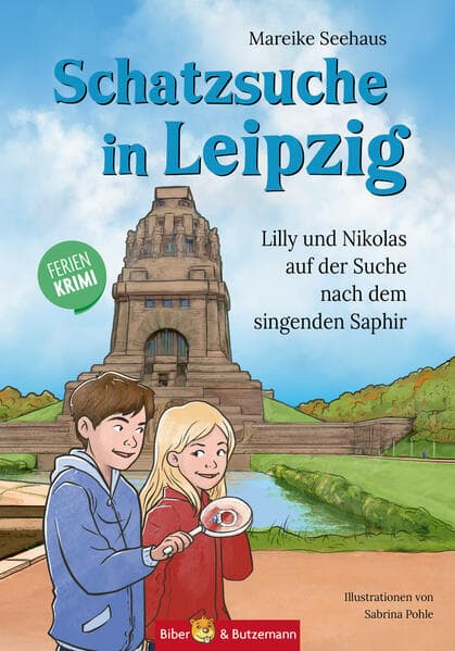 Schatzsuche in Leipzig - Lilly und Nikolas auf der Suche nach dem singenden Saphir