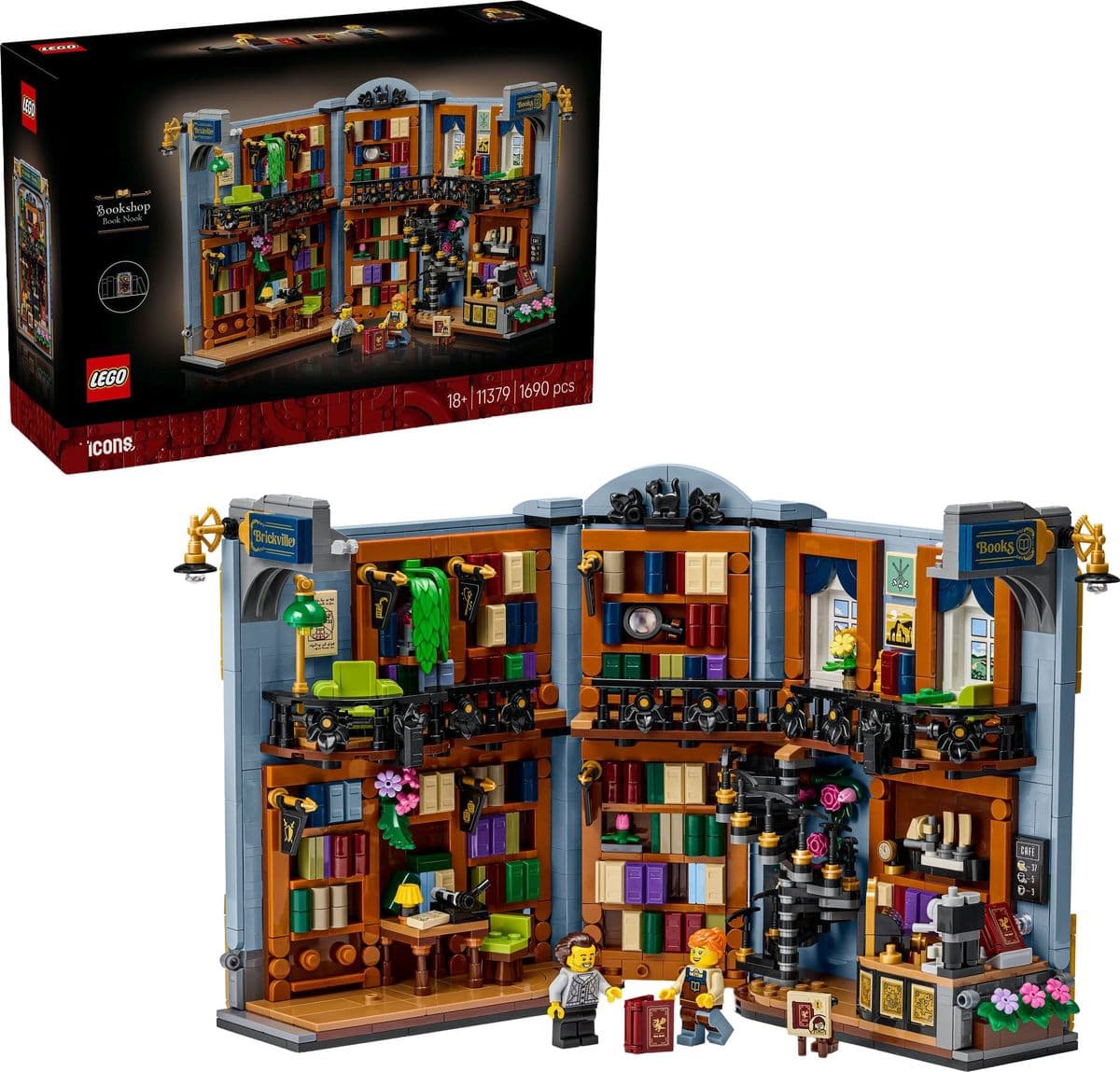LEGO® Icons 11379 Buchladen: Buchstütze