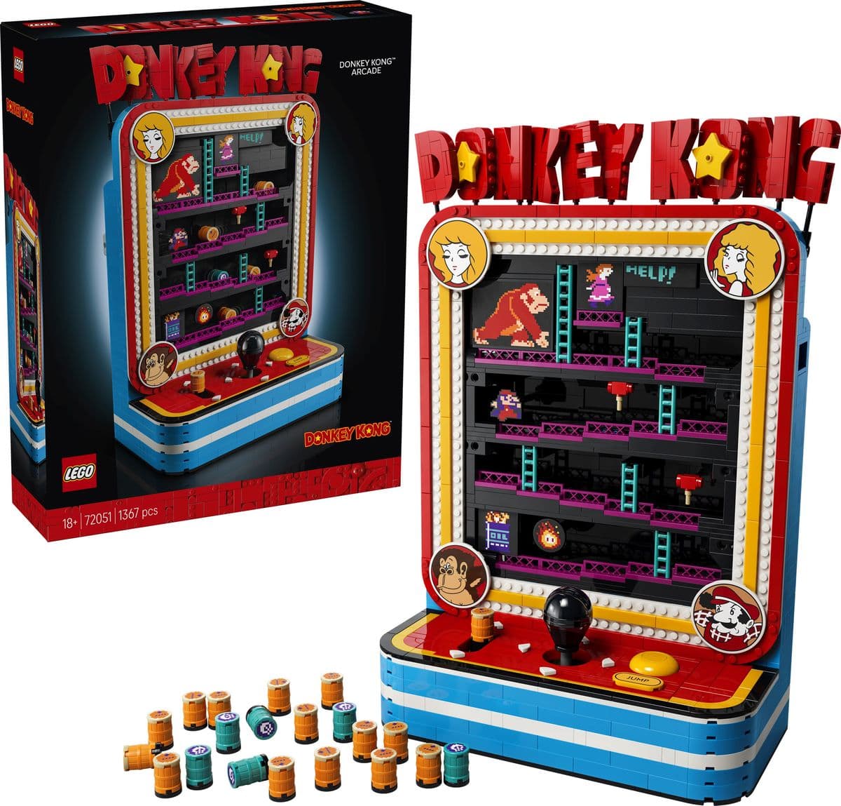 LEGO® Super Mario 72051 Donkey Kong Arcade