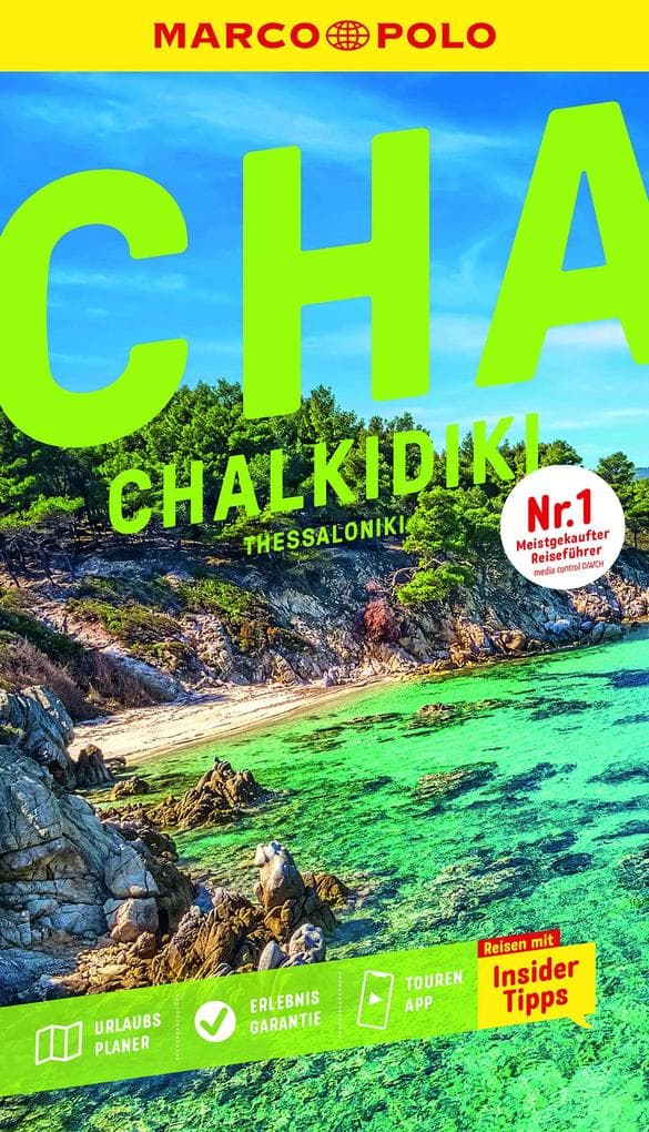 MARCO POLO Reiseführer E-Book Chalkidiki, Thessaloniki