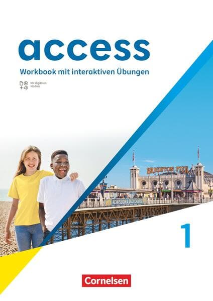 Access Band 1: 5. Schuljahr - Allgemeine Ausgabe 2022 - Workbook mit interaktiven Übungen und digitalen Medien